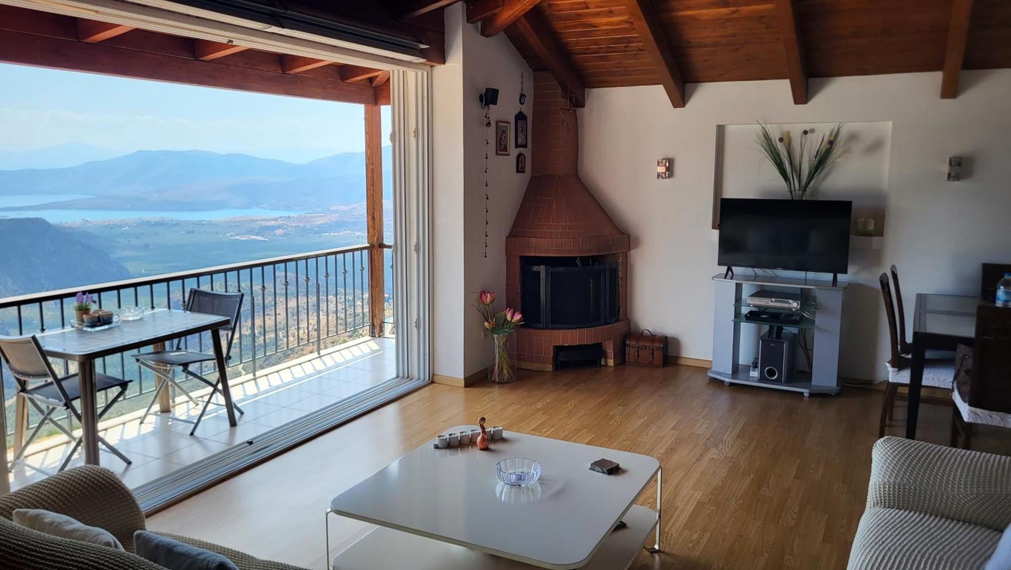 Delphi Skyview Apartman Kültér fotó