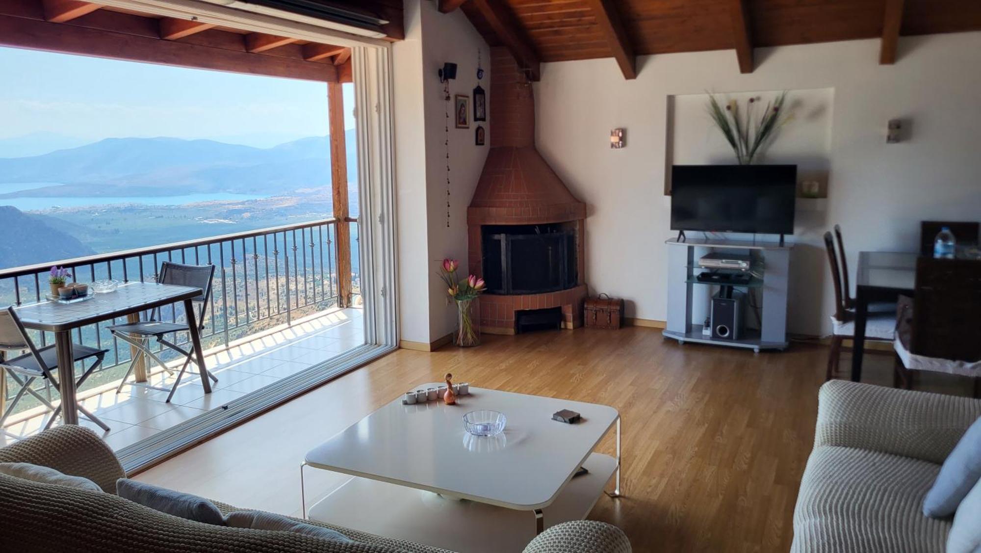 Delphi Skyview Apartman Kültér fotó